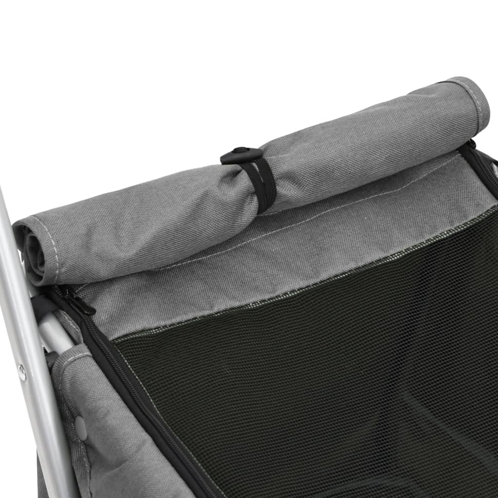 Hundewagen Faltbar 100X49X96 Cm Leinenstoff
