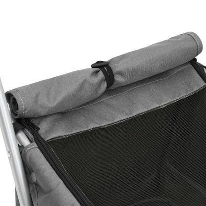 Hundewagen Faltbar 100X49X96 Cm Leinenstoff