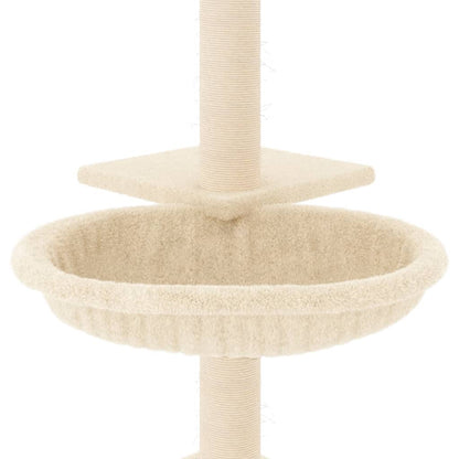 Kratzbaum Mit Sisal-Kratzsäulen 72 Cm
