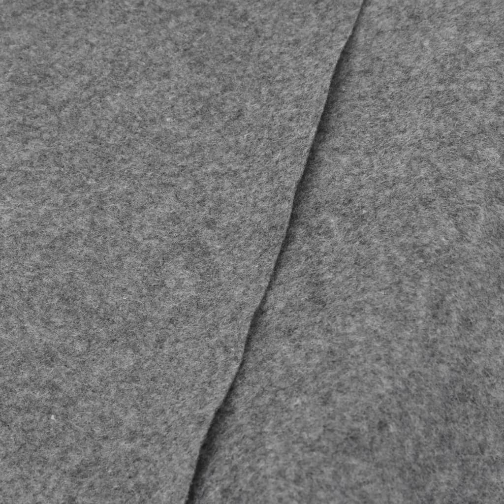 Pool-Bodentuch Hellgrau 420X220 Cm Polyester Geotextil