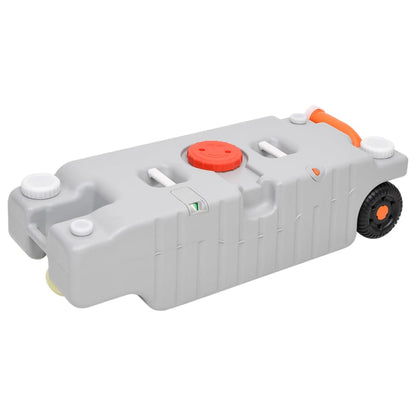 Camping-Wassertank Mit Rollen 75 L Grau