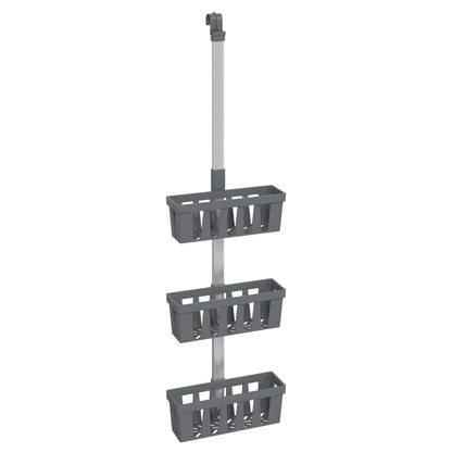 Duschregal Zum Hängen 30X15X(67-105) Cm Aluminium