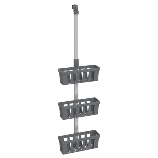 Duschregal Zum Hängen 30X15X(67-105) Cm Aluminium