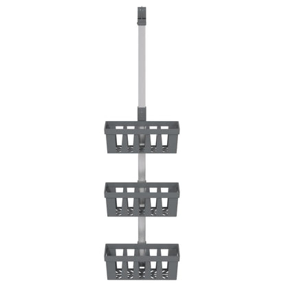 Duschregal Zum Hängen 30X15X(67-105) Cm Aluminium