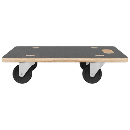 Transportroller 2 Stk. Rechteckig 50X35X11,5 Cm 250 Kg