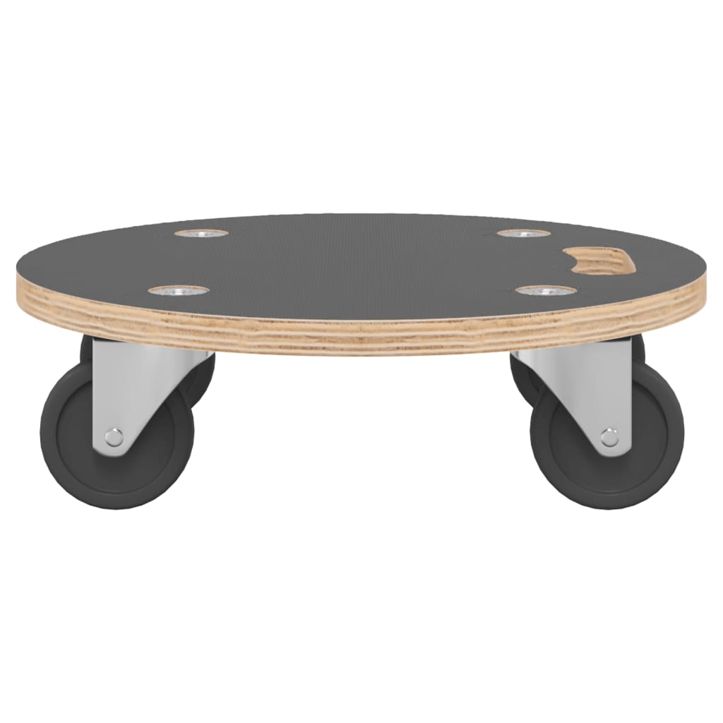 Transportroller 2 Stk. Rund Ø38X11,5 Cm 250 Kg