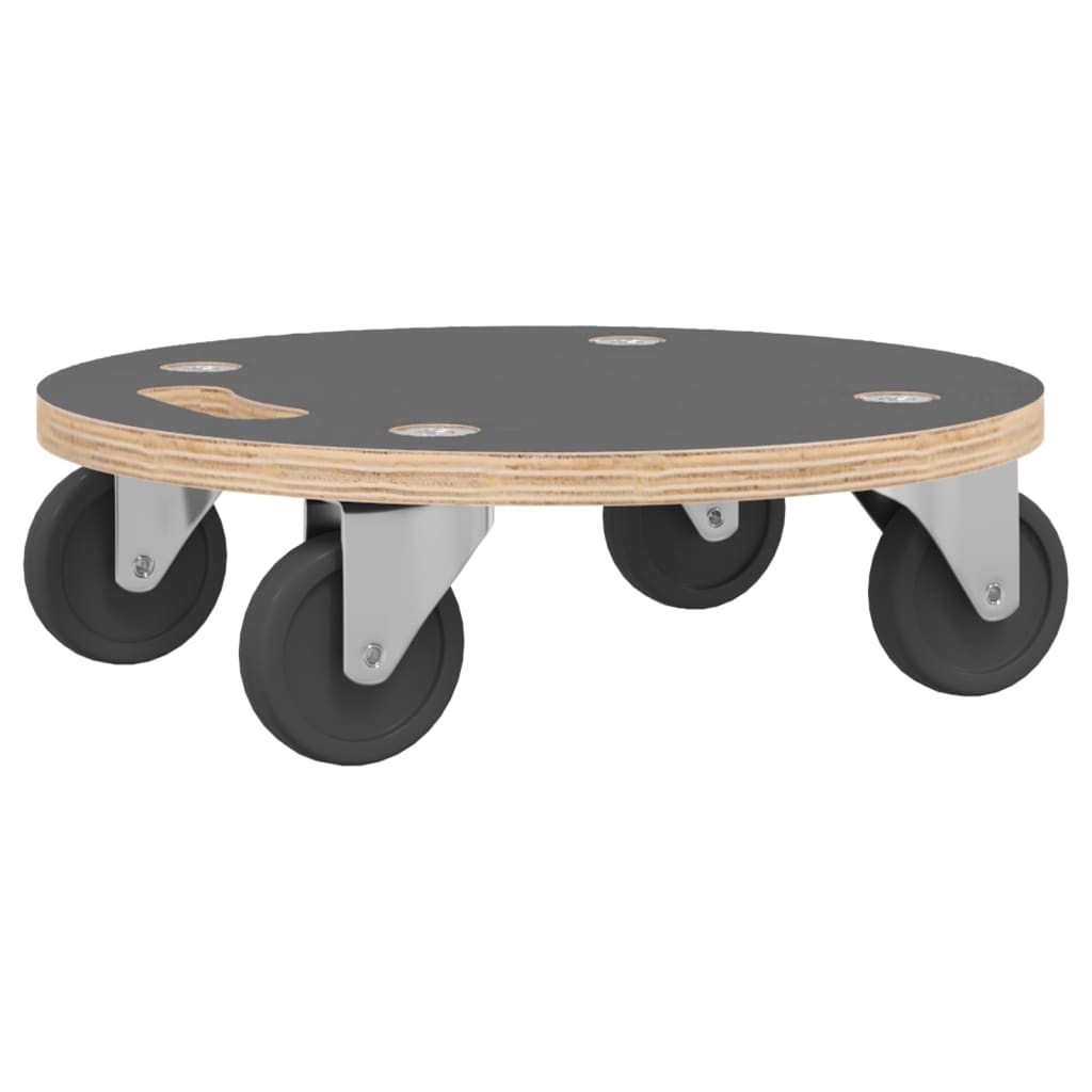 Transportroller 2 Stk. Rund Ø38X11,5 Cm 250 Kg