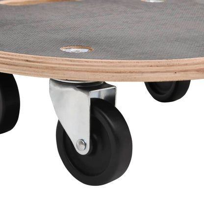 Transportroller 2 Stk. Rund Ø38X11,5 Cm 250 Kg