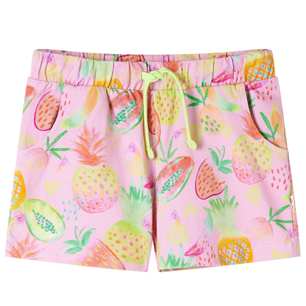 Kindershorts Mit Kordelzug Zartrosa 140