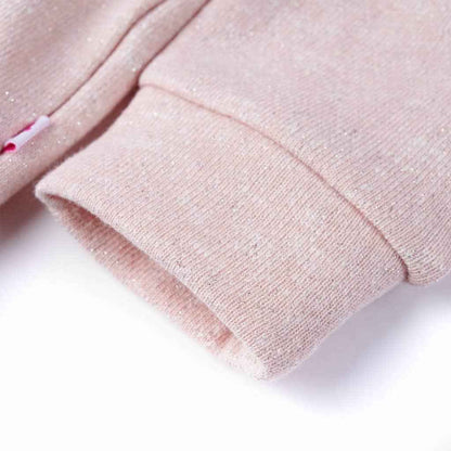 Kinder-Kapuzenpullover Mit Reißverschluss Hell 104