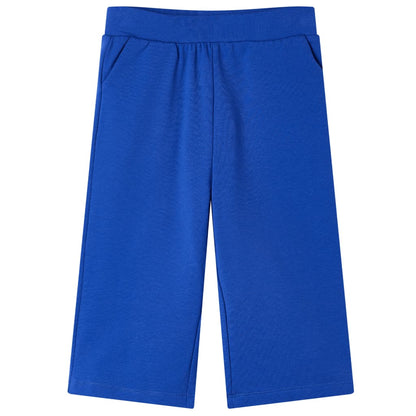 Kinderhose Mit Weiten Beinen Kobalt 140