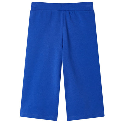 Kinderhose Mit Weiten Beinen Kobalt 140