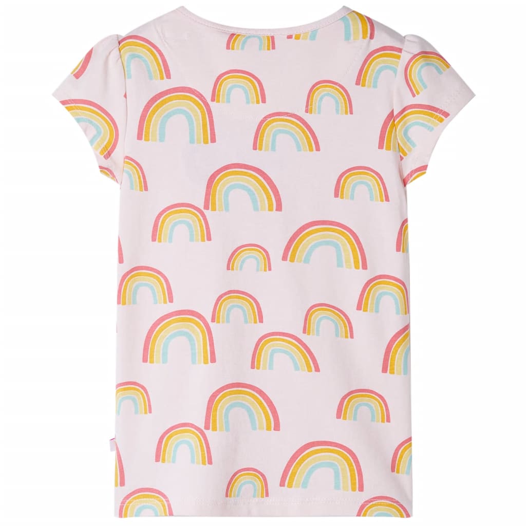 Kinderpyjama Mit Kurzen Ärmeln Zartrosa 92