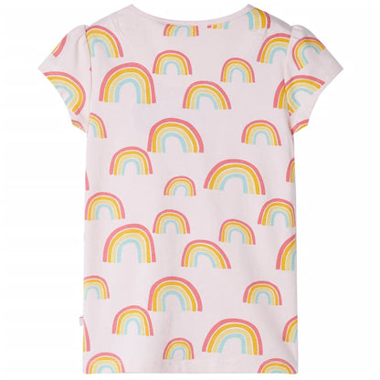 Kinderpyjama Mit Kurzen Ärmeln Zartrosa 92