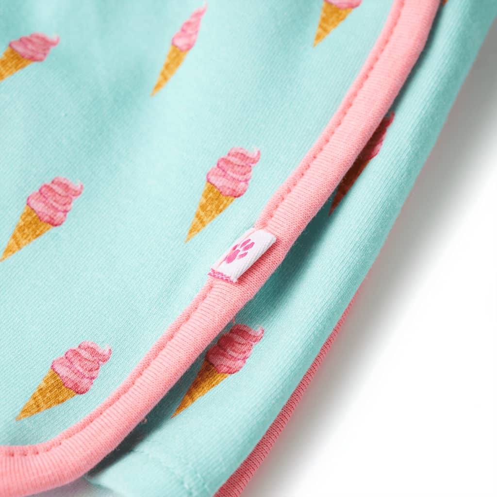 Kindershorts Mit Kordelzug Helles Minzgrün 116
