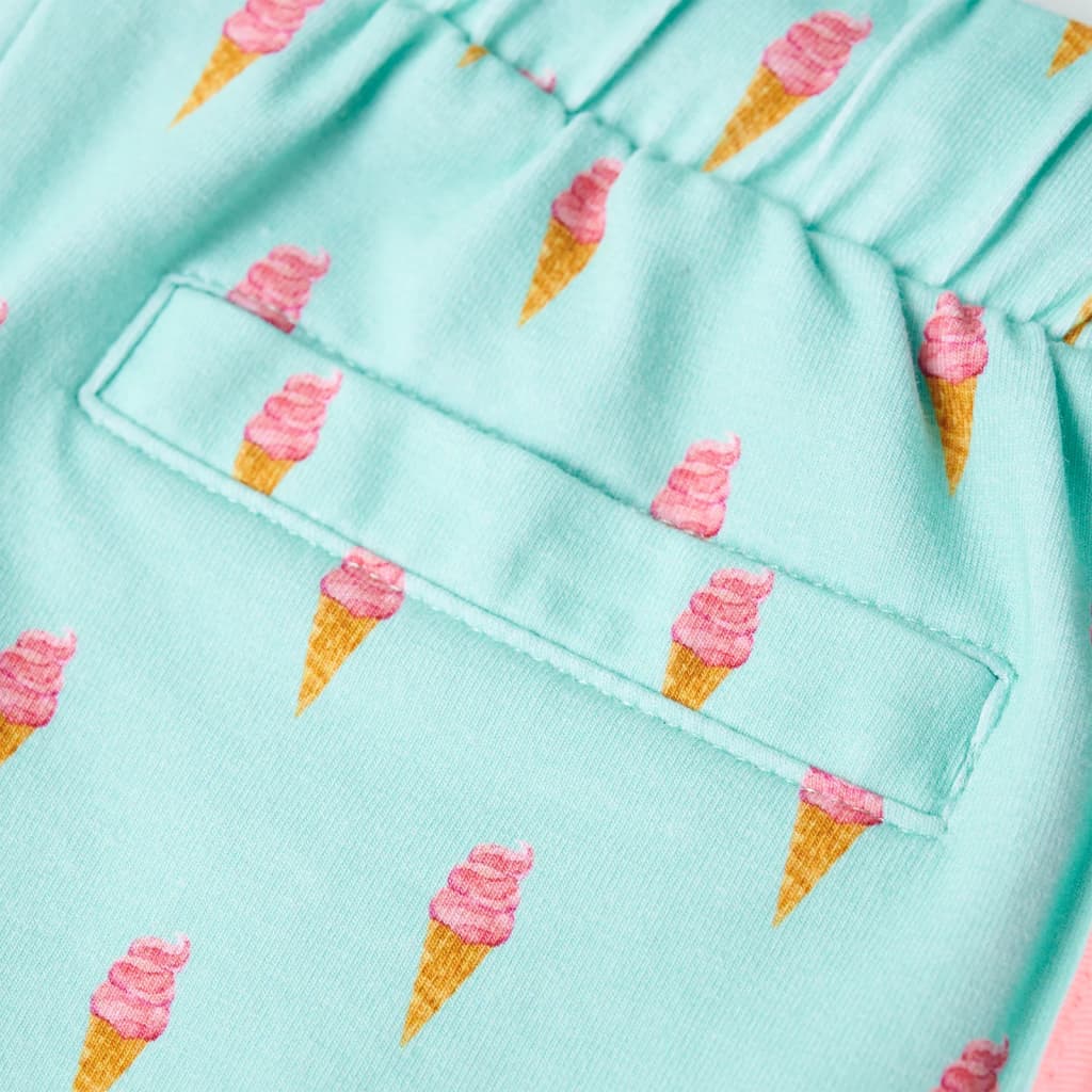 Kindershorts Mit Kordelzug Helles Minzgrün 116