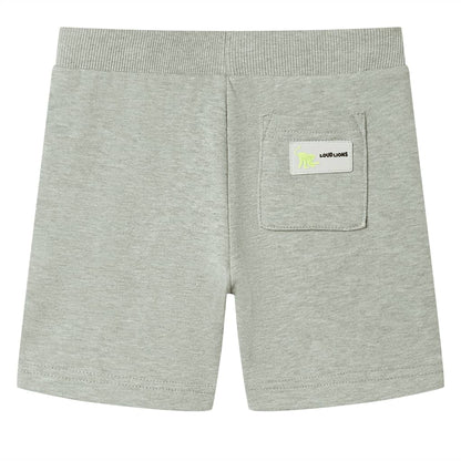 Kindershorts Mit Kordelzug Hell Melange 104