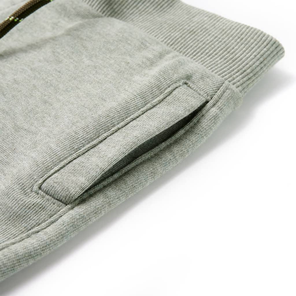 Kindershorts Mit Kordelzug Hell Melange 104