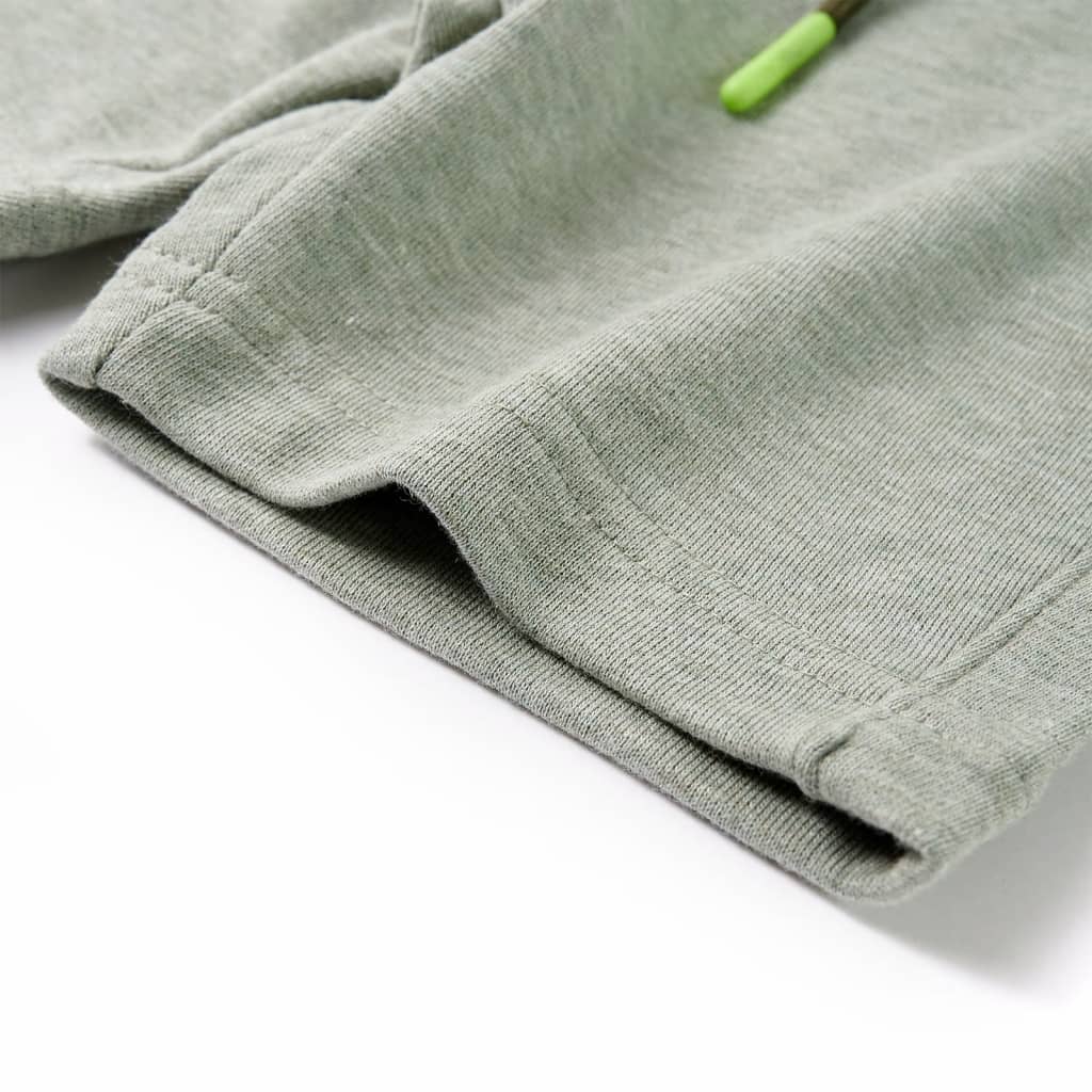 Kindershorts Mit Kordelzug Hell Melange 104