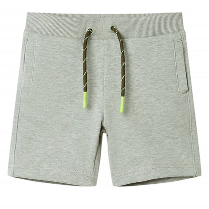 Kindershorts Mit Kordelzug Hell Melange 104