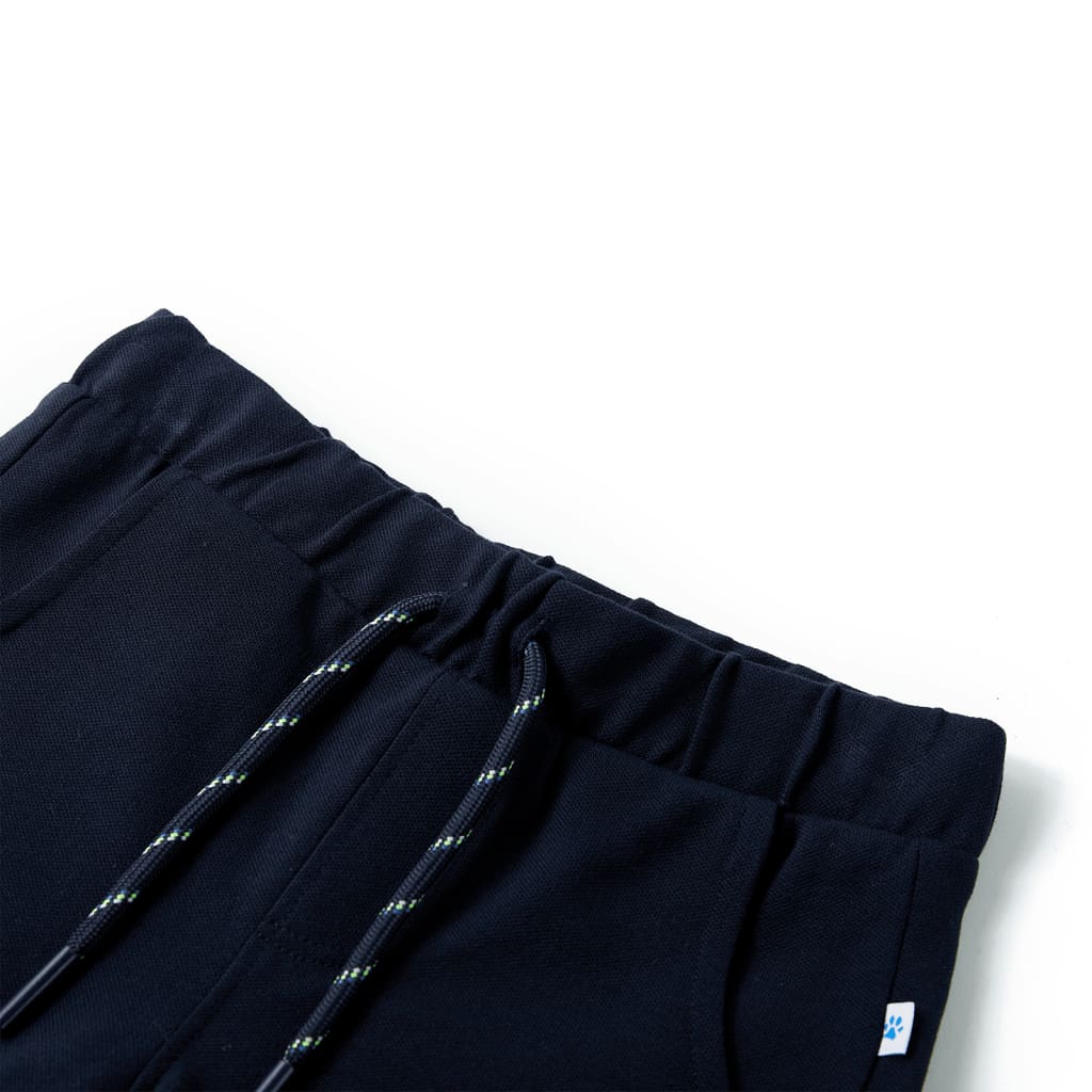 Kindershorts Mit Kordelzug Marineblau 128