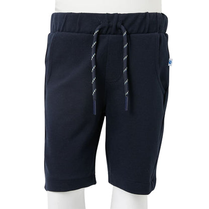 Kindershorts Mit Kordelzug Marineblau 128