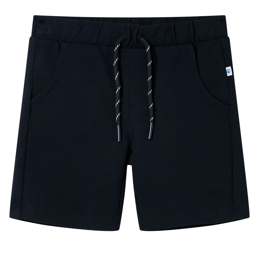 Kindershorts Mit Kordelzug Marineblau 128