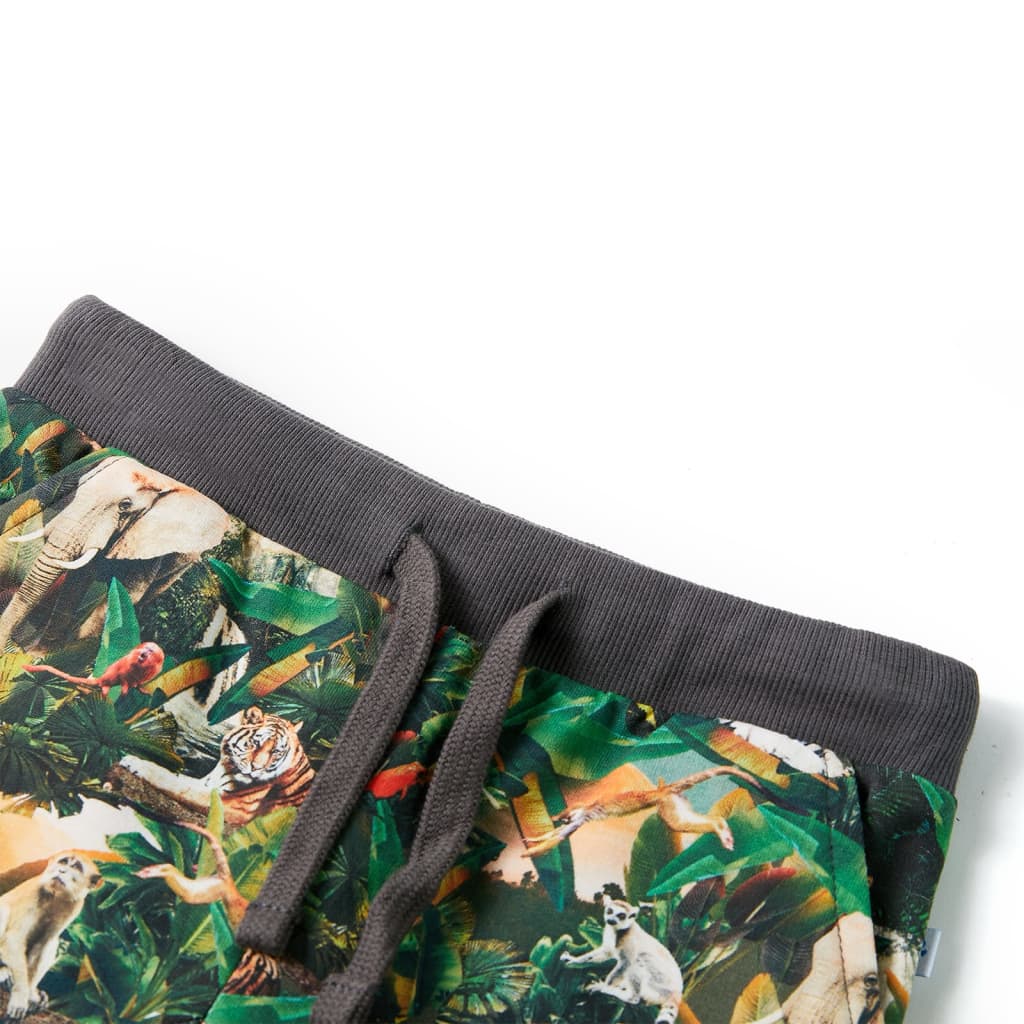 Kindershorts Mit Kordelzug Petrolblau 128