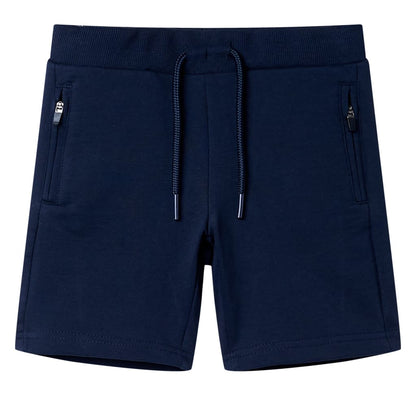 Kindershorts Marineblau 140