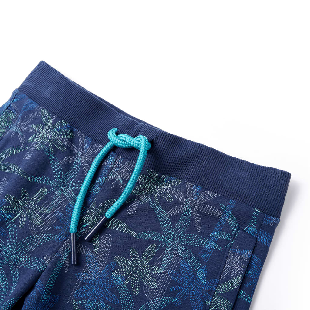 Kindershorts Mit Kordelzug Marineblau 116
