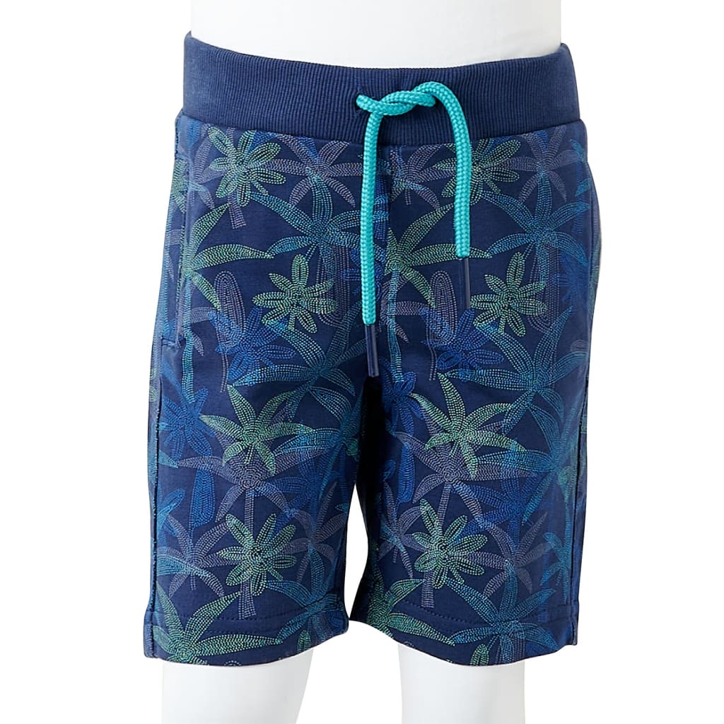 Kindershorts Mit Kordelzug Marineblau 116