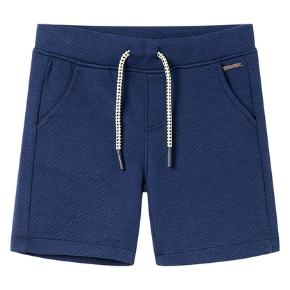 Kindershorts Mit Kordelzug Dunkelblau 140