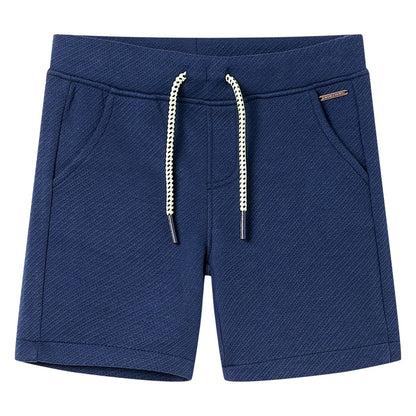 Kindershorts Mit Kordelzug Dunkelblau 140