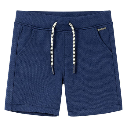 Kindershorts Mit Kordelzug Dunkelblau 140
