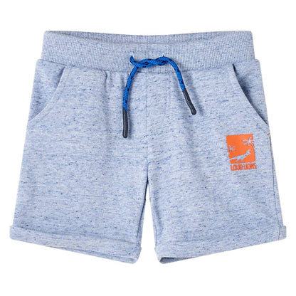 Kindershorts Mit Kordelzug Melange 128