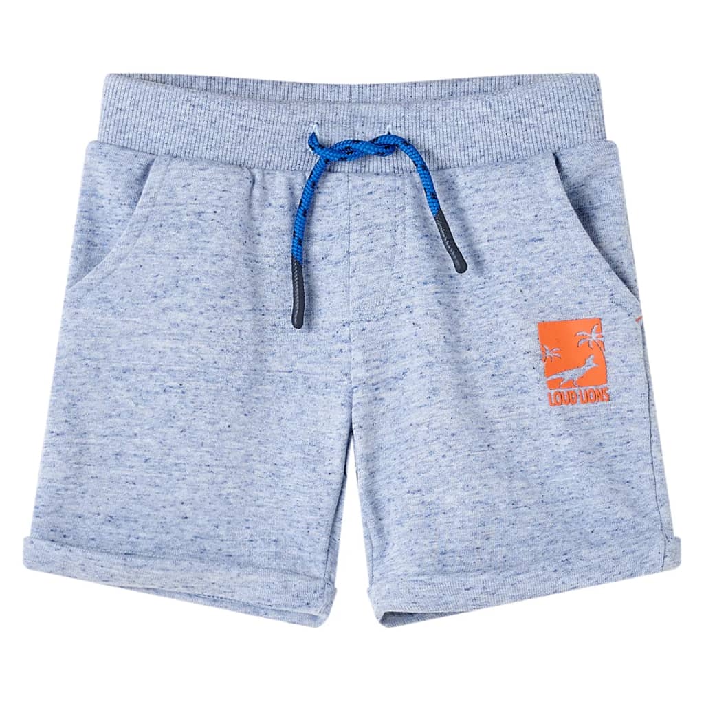 Kindershorts Mit Kordelzug Melange 128
