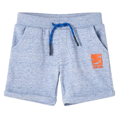 Kindershorts Mit Kordelzug Melange 128