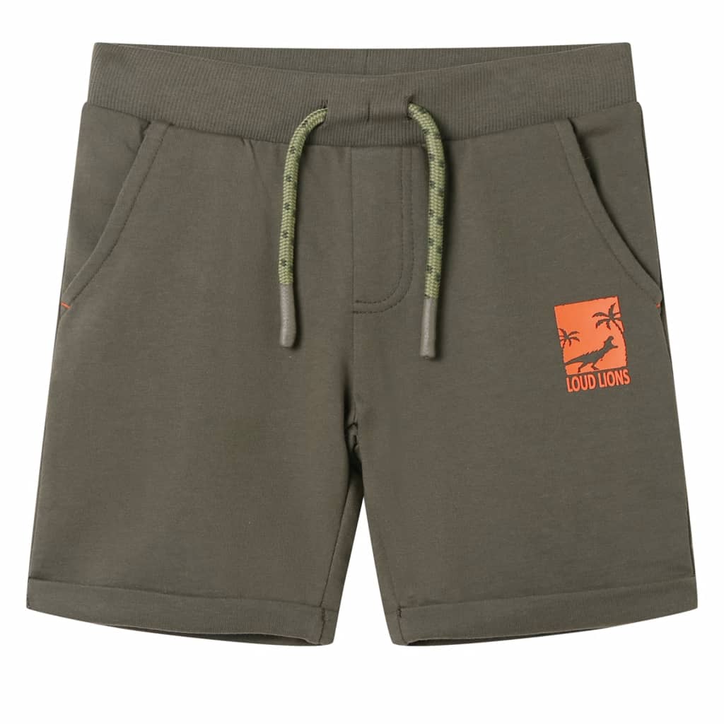 Kindershorts Mit Kordelzug Melange 128
