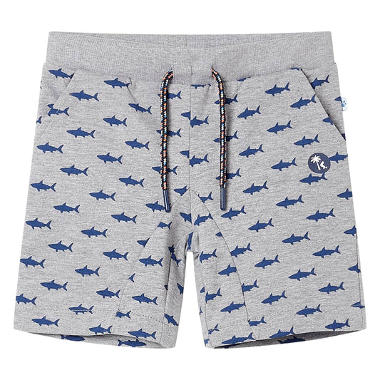 Kindershorts Mit Kordelzug Hellkhaki Melange 116