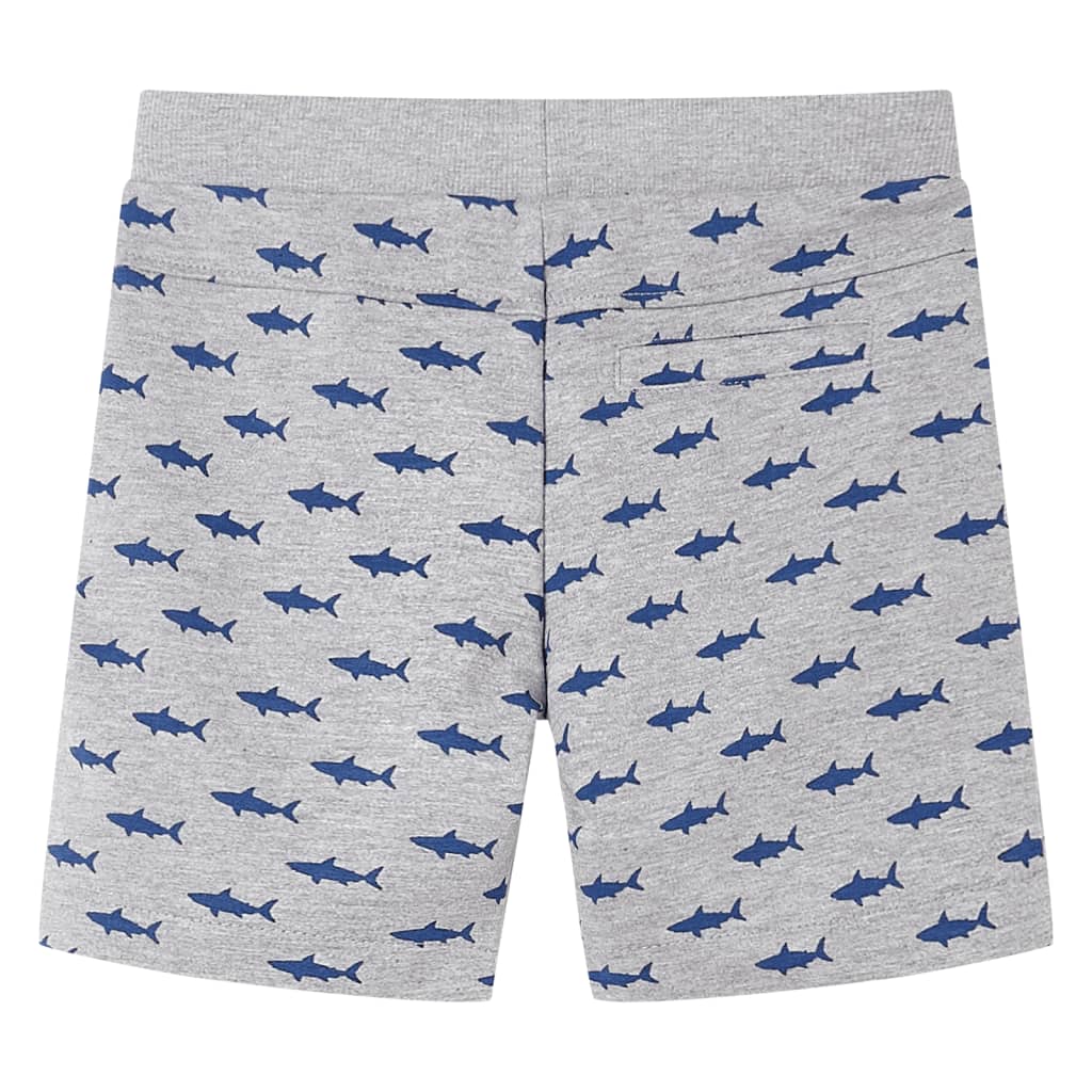 Kindershorts Mit Kordelzug Hellkhaki Melange 116