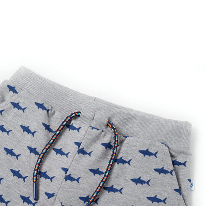 Kindershorts Mit Kordelzug Hellkhaki Melange 116