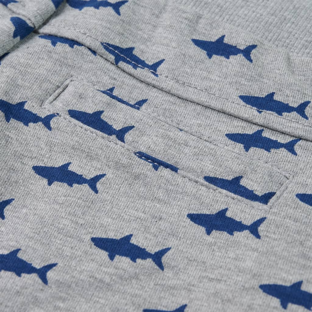 Kindershorts Mit Kordelzug Hellkhaki Melange 116
