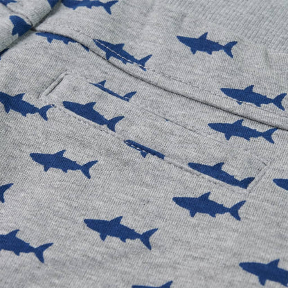 Kindershorts Mit Kordelzug Hellkhaki Melange 116