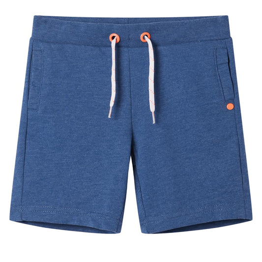 Kindershorts Mit Kordelzug Dunkel Melange 128