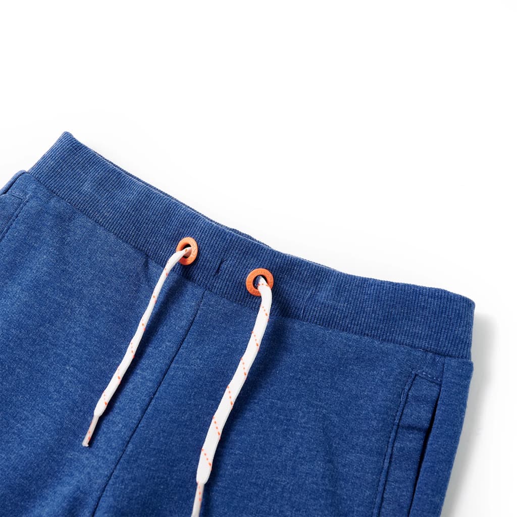 Kindershorts Mit Kordelzug Dunkel Melange 128