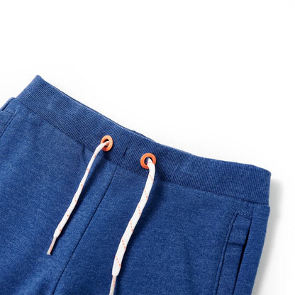 Kindershorts Mit Kordelzug Dunkel Melange 128