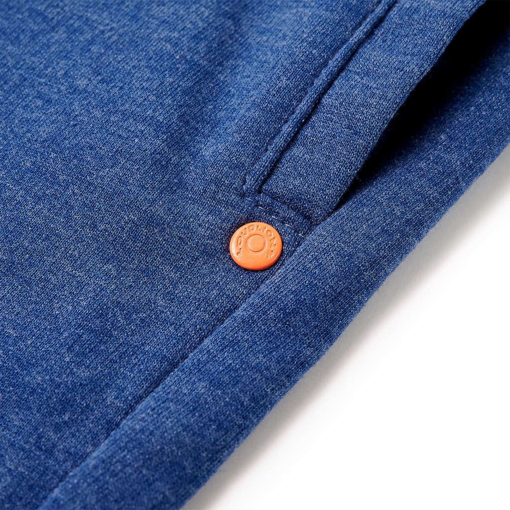 Kindershorts Mit Kordelzug Dunkel Melange 128
