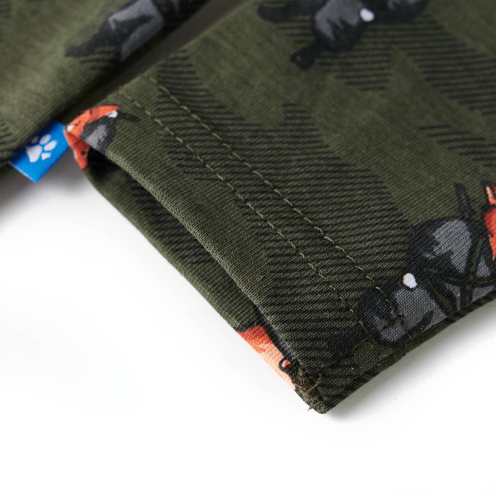 Kinderpyjama Mit Langen Ärmeln Khaki 92