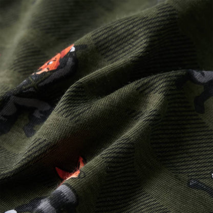 Kinderpyjama Mit Langen Ärmeln Khaki 92