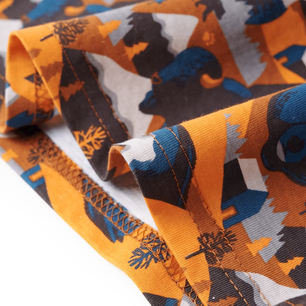 Kinderpyjama Mit Langen Ärmeln Cognac 104